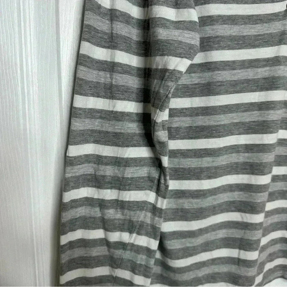 Stockhomme Evolution Shirt Stripes Front Pocket Grey  & White Size Small - Picture 2 of 16